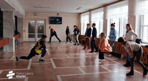 В здоровом теле здоровый дух. Зарядку для студентов-агроэкологов провела двукратная чемпионка области по баскетболу 