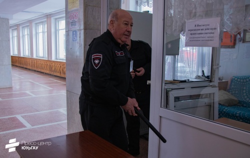 Студенты ЮУрГАУ отработали алгоритм поведения при вооруженном нападении на вуз