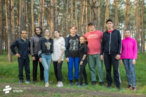 На самой спортивной площадке ЮУрГАУ продолжаются соревнования