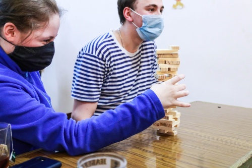 Вечер настольных игр в профбюро института Агроэкологии 