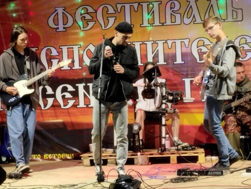 Группа "Флюгер" приняла участие в музыкальном фестивале