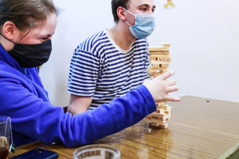 Вечер настольных игр в профбюро института Агроэкологии 
