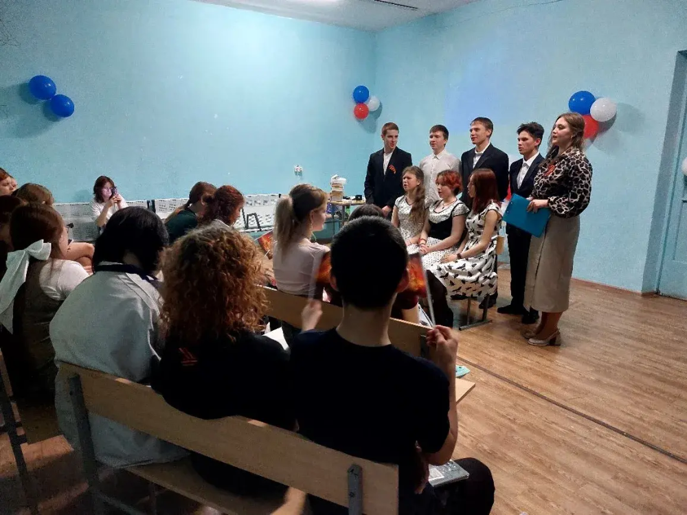 В общежитии Института ветеринарной медицины ЮУрГАУ прошло мероприятие, посвященное Дню Победы