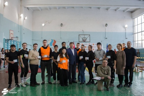 В Красноармейском округе состоялось торжественное вручение знаков ГТО!